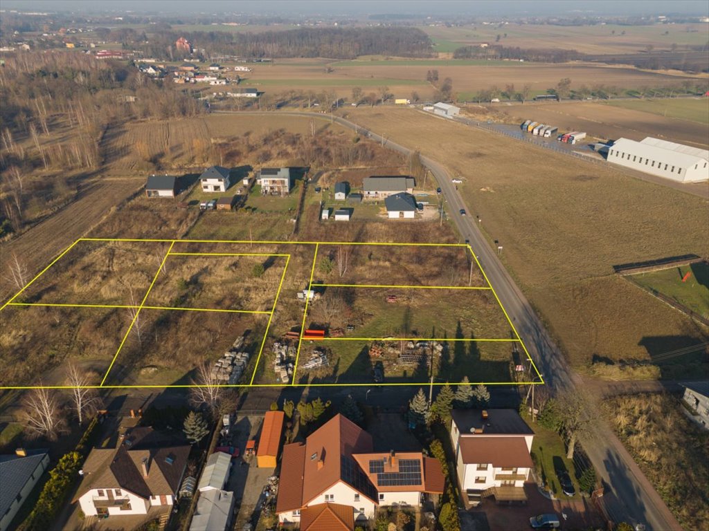 Działka budowlana 2347 m² w Bramkach – media, plan zagospodarowania Bramki, Malownicza  2 347m2 Foto 1