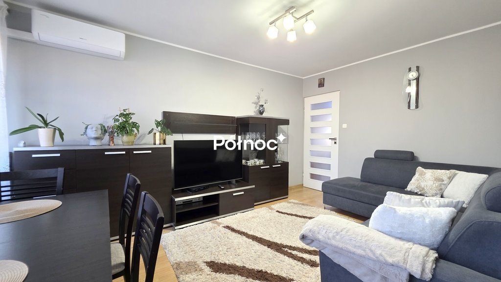 Na sprzedaż komfortowe 3-pokojowe mieszkanie 48 m² z pełnym wyposażeniem Tomaszów Mazowiecki, Mazowiecka  48m2 Foto 1