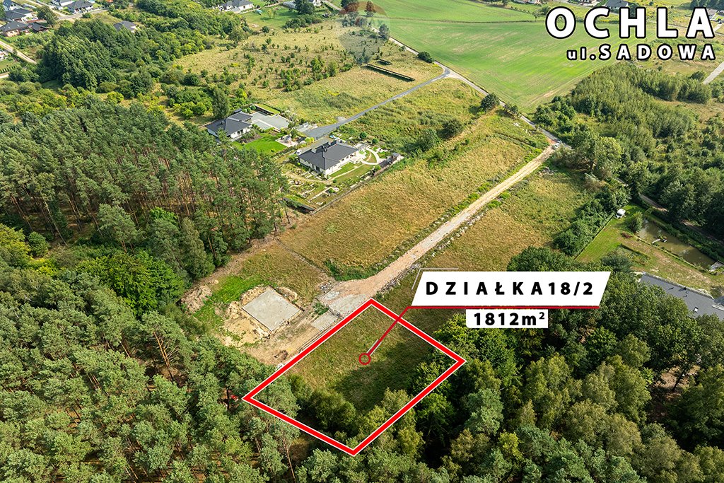 Działka budowlana na sprzedaż Zielona Góra, Ochla-Sadowa  1 812m2 Foto 5