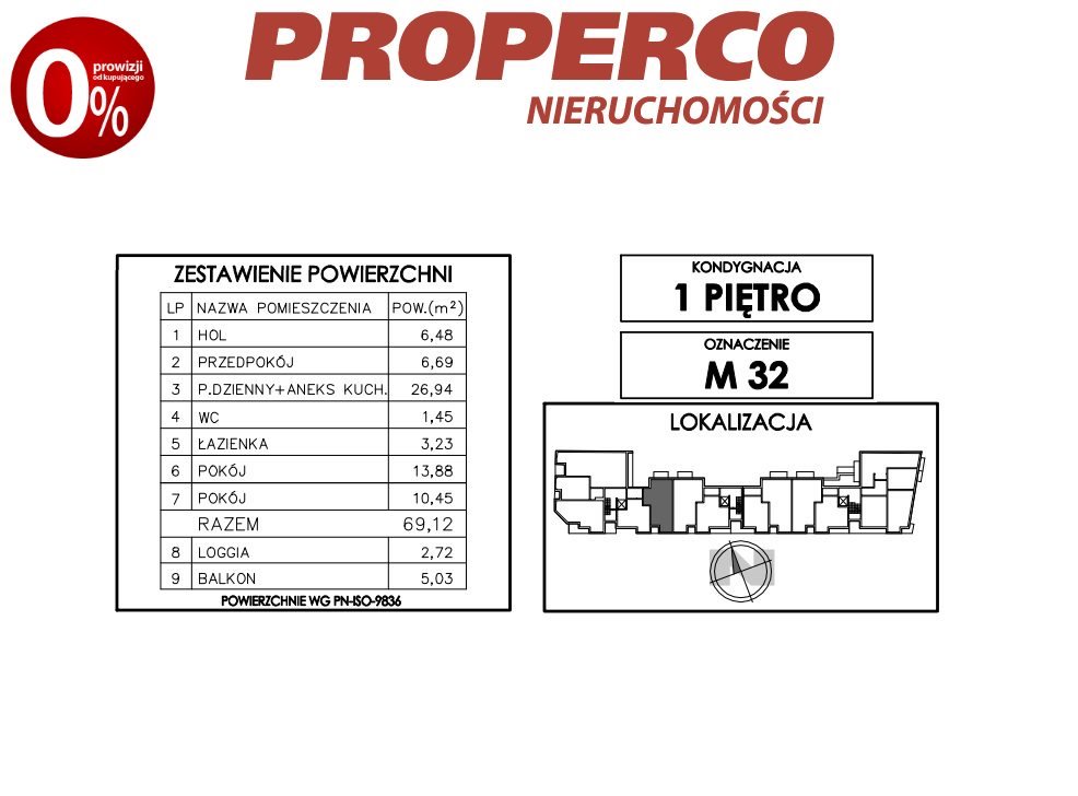 Mieszkanie trzypokojowe na sprzedaż Kielce, Uroczysko, Klonowa  69m2 Foto 5