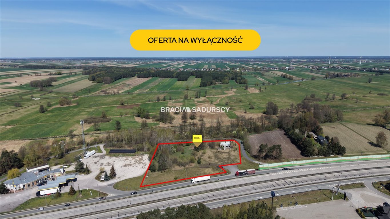Teren inwestycyjny przy S8 z bezpośrednim zjazdem, 9459 m² Studzianki  9 459m2 Foto 1