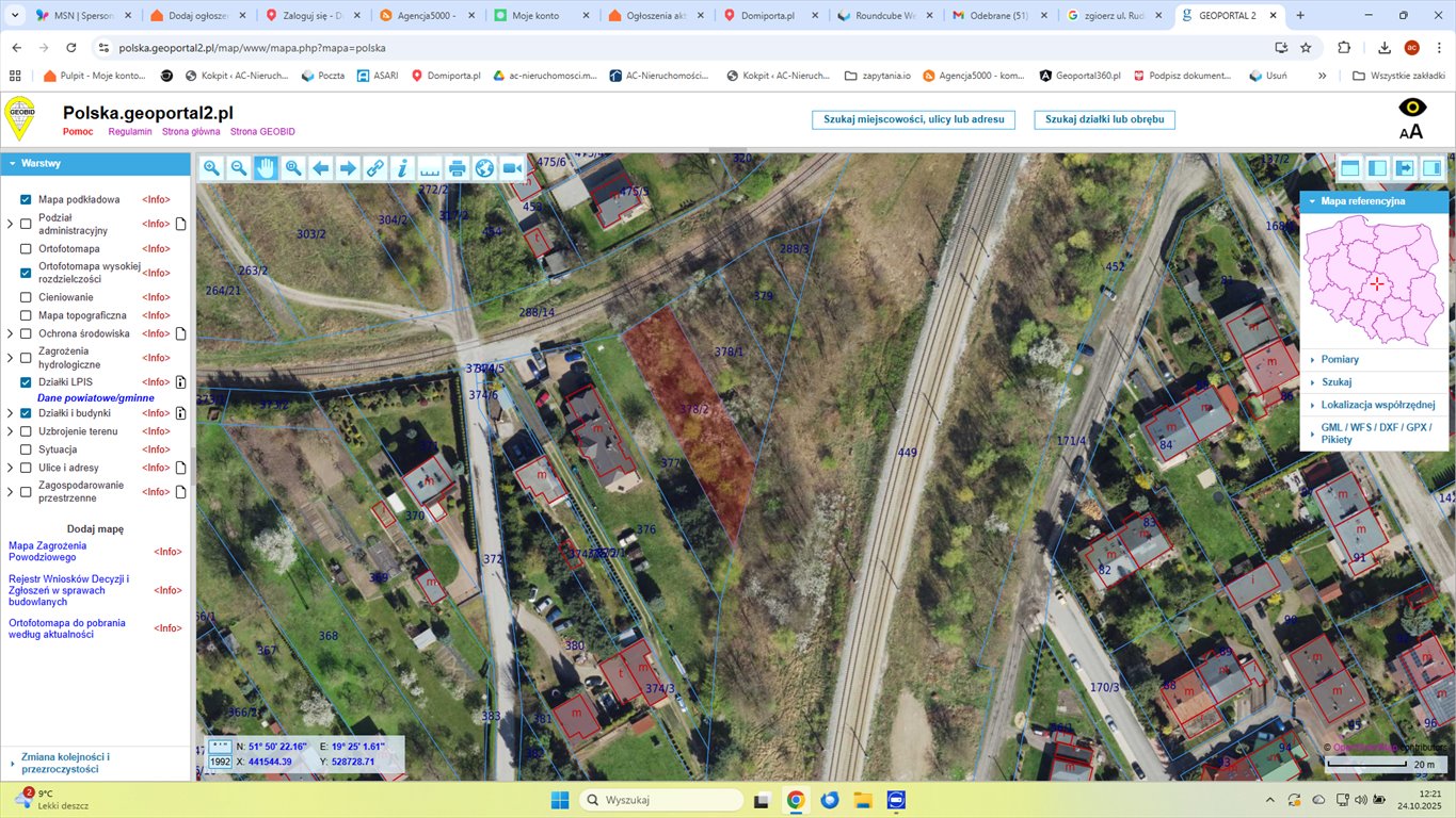 Polecam działkę 817 m² z warunkami zabudowy i dostępem do mediów Zgierz, Rudnicka  817m2 Foto 1