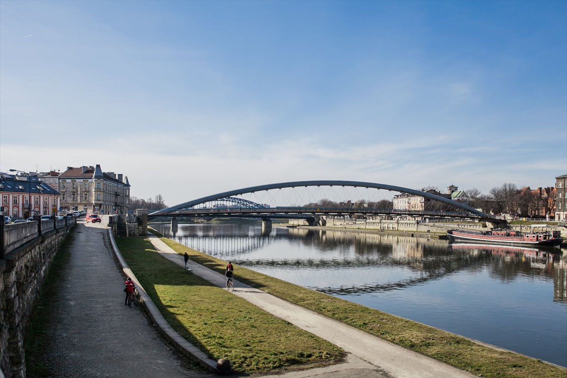 Mieszkanie dwupokojowe na wynajem Kraków, Podgórze, Nadwiślańska  60m2 Foto 4