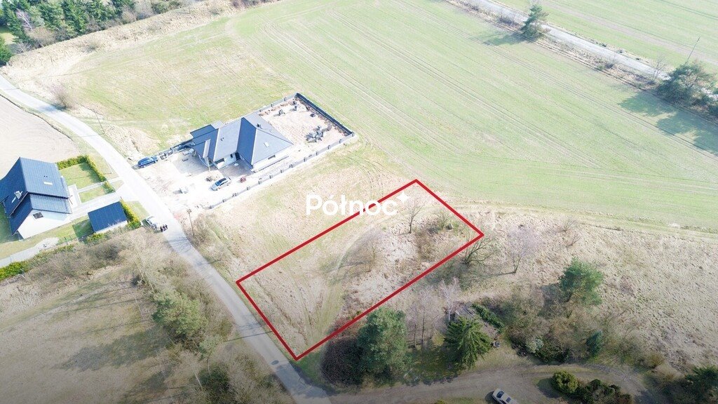 Polecam działkę 998 m² pod dom w spokojnej okolicy z zielenią Dobra  998m2 Foto 1