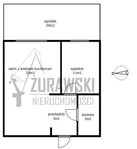 Mieszkanie dwupokojowe na wynajem Gdańsk, Siedlce, Jacka Malczewskiego  44m2 Foto 4