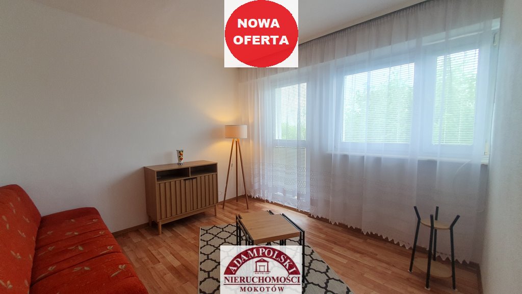 Wynajmę przytulne 2-pokojowe mieszkanie 28 m² z pięknym widokiem na zieleń Warszawa, Mokotów, Gotarda  28m2 Foto 1