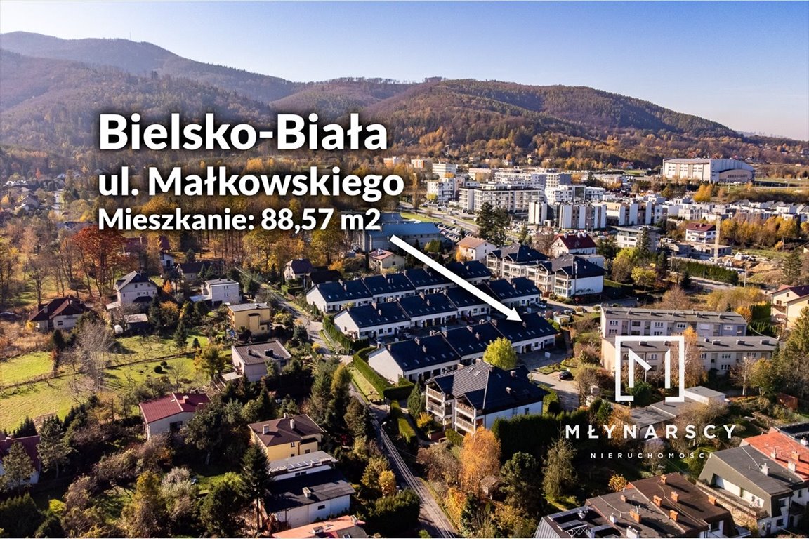 Mieszkanie trzypokojowe na sprzedaż Bielsko-Biała, Olszówka, Małkowskiego  89m2 Foto 4