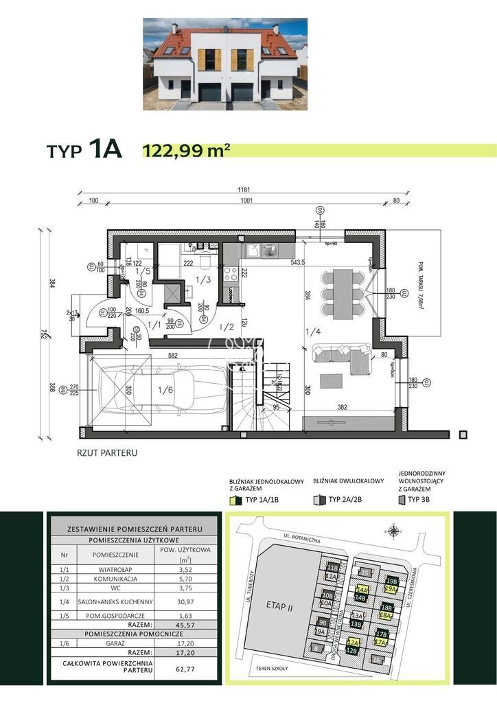 Przestronny dom z garażem i 4 sypialniami w Osielsku polecam Osielsko  123m2 Foto 1