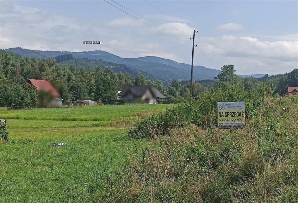 Działka budowlana na sprzedaż Ujsoły  700m2 Foto 1