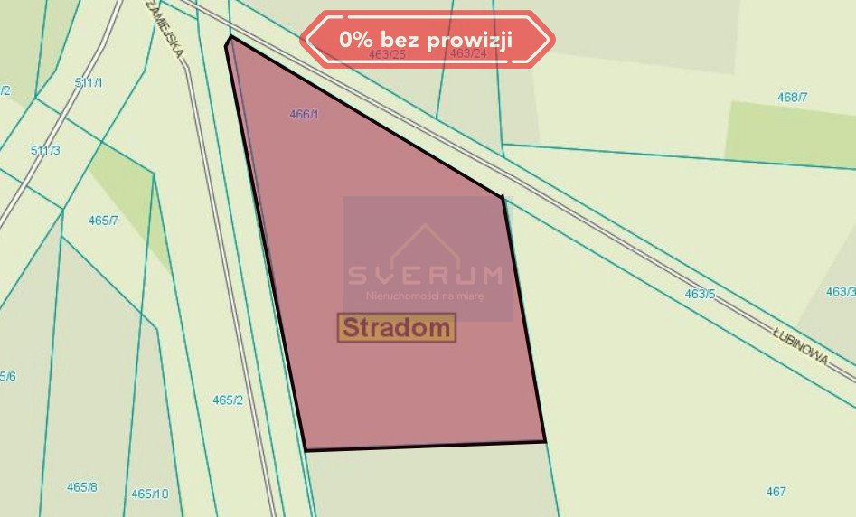 Działka 1300 m² z mediami, blisko zieleni i asfaltu Częstochowa, Stradom, Zamiejska  1 300m2 Foto 1