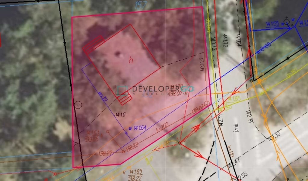 Działka 600 m² z budynkiem do adaptacji i rozwoju Markowszczyzna  600m2 Foto 1