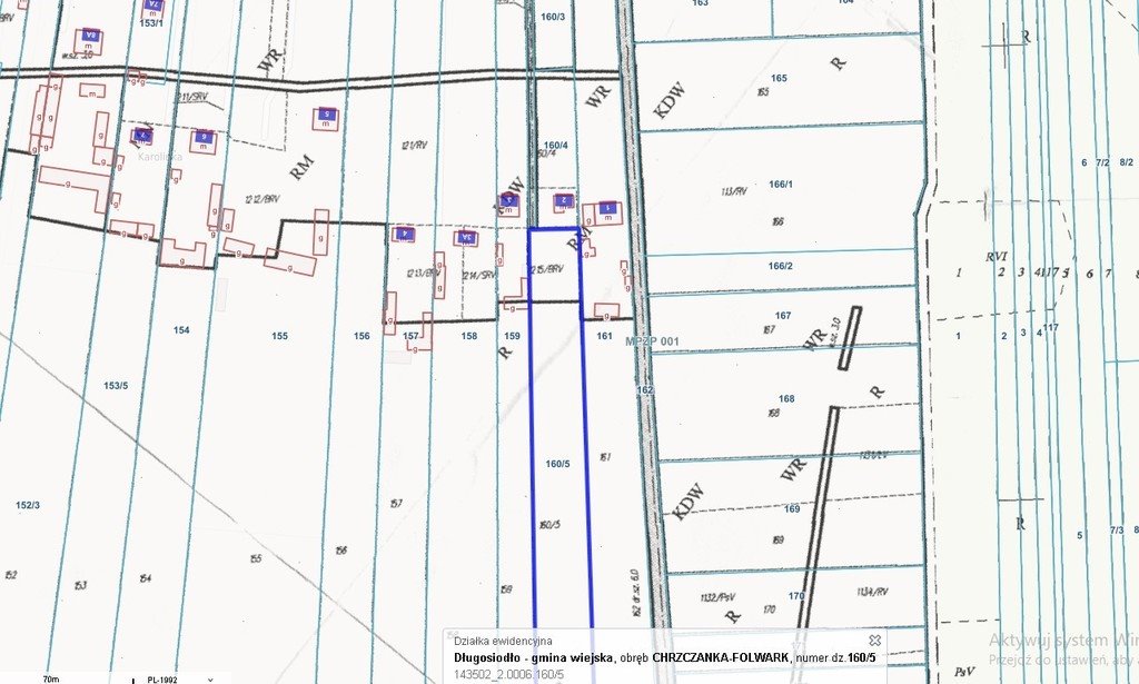 Działka budowlana na sprzedaż Chrzczanka-Folwark  9 432m2 Foto 15