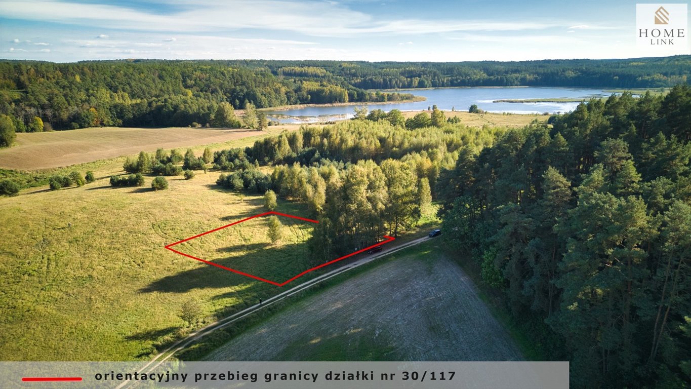 Działka budowlana na sprzedaż Bartążek, Leśna  1 718m2 Foto 1