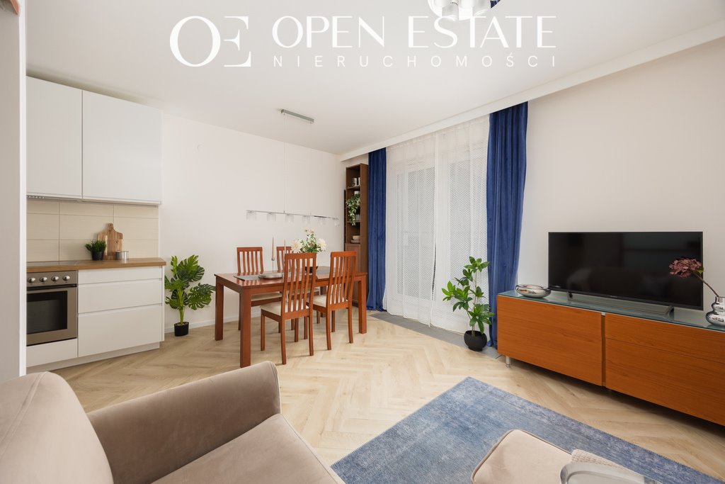 Polecam studio z wydzieloną sypialnią, balkon i nowoczesny wystrój Warszawa, Mokotów, Siekierki, Bartycka  35m2 Foto 1