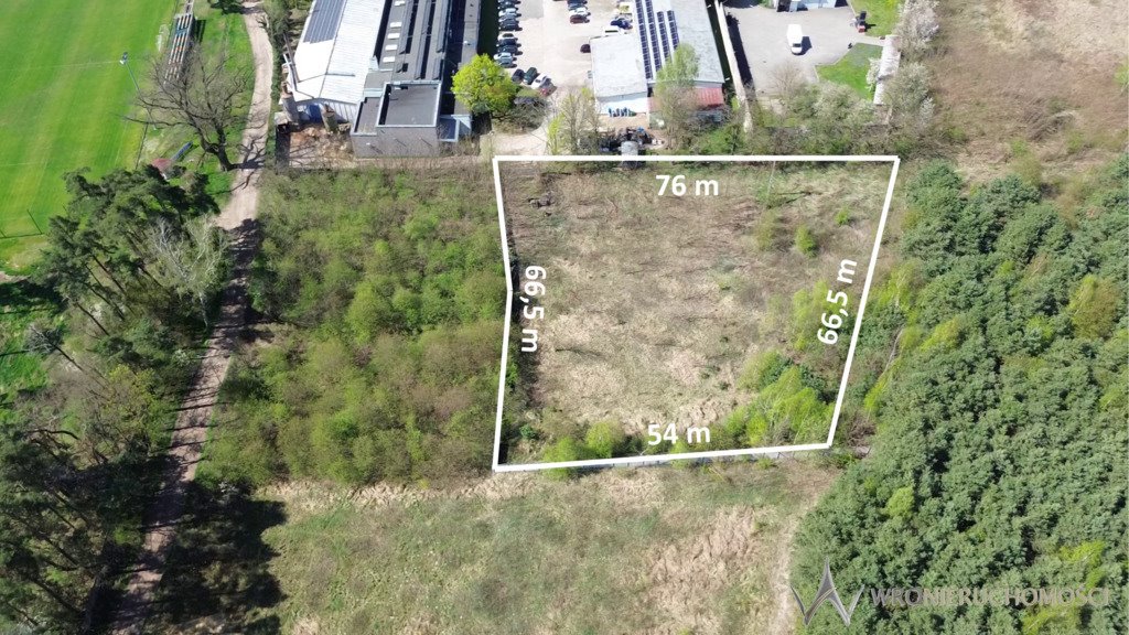 Działka inwestycyjna 4 034 m² z dostępem do drogi Oborniki Śląskie  4 034m2 Foto 1