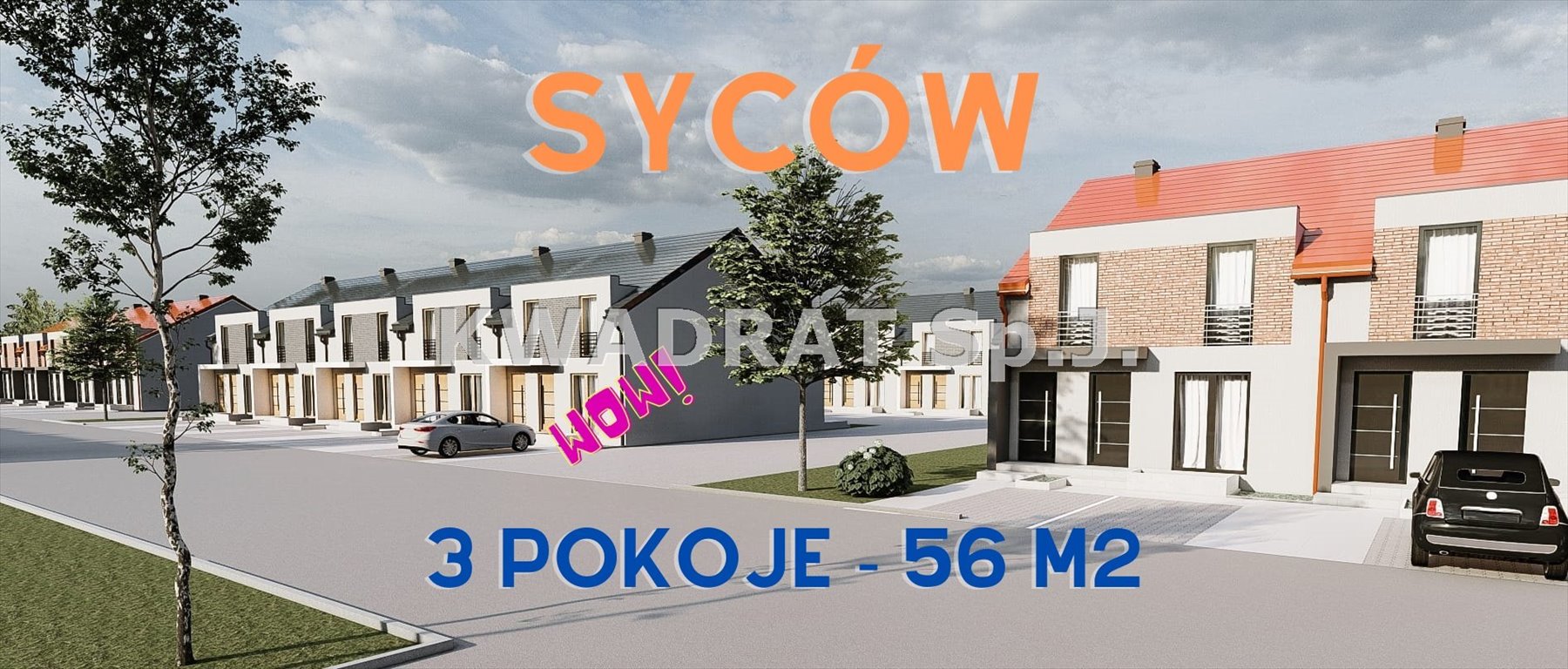 Mieszkanie trzypokojowe na sprzedaż Syców  56m2 Foto 1