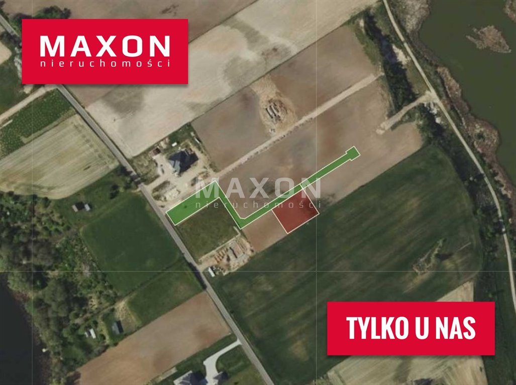 Działka w Mościskach pod dom, jeziora, rekreację Mościska  1 003m2 Foto 1