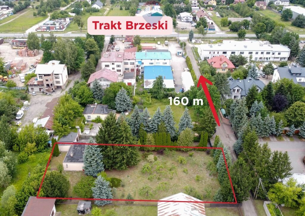 Działka z domem i garażem, 2100 m², blisko Warszawy Zakręt, Trakt Brzeski  2 100m2 Foto 1