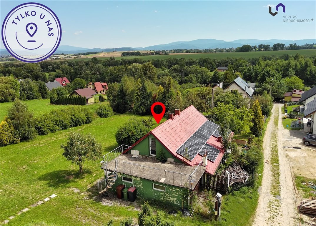 Dworek z 2 domami, widoki, fotowoltaika, 3 działki zapraszam Kalna, Widokowa  100m2 Foto 1