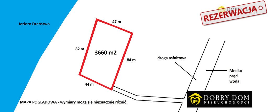 Działka rekreacyjna na sprzedaż Dreństwo  3 660m2 Foto 4