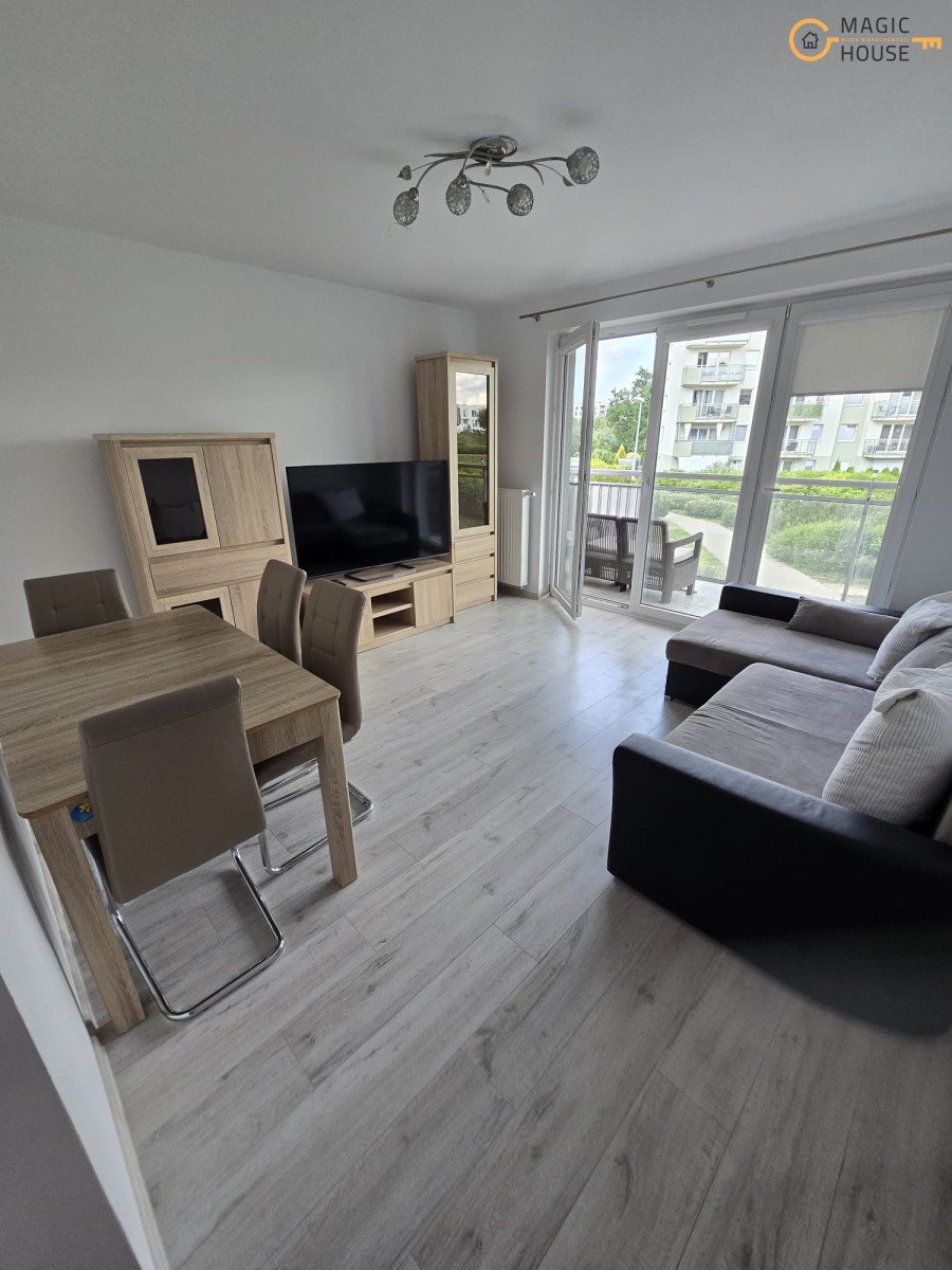 Przestronne 3 pokoje z balkonem i widokiem na staw Gdańsk, Jasień, Kazimierza Leskiego  62m2 Foto 1