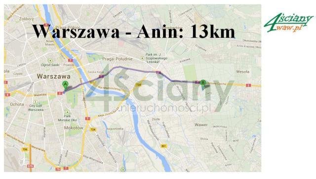 Do sprzedania działka leśna 3018 m² w Aninie z potencjałem pod podział Warszawa, Wawer, Anin  3 018m2 Foto 1