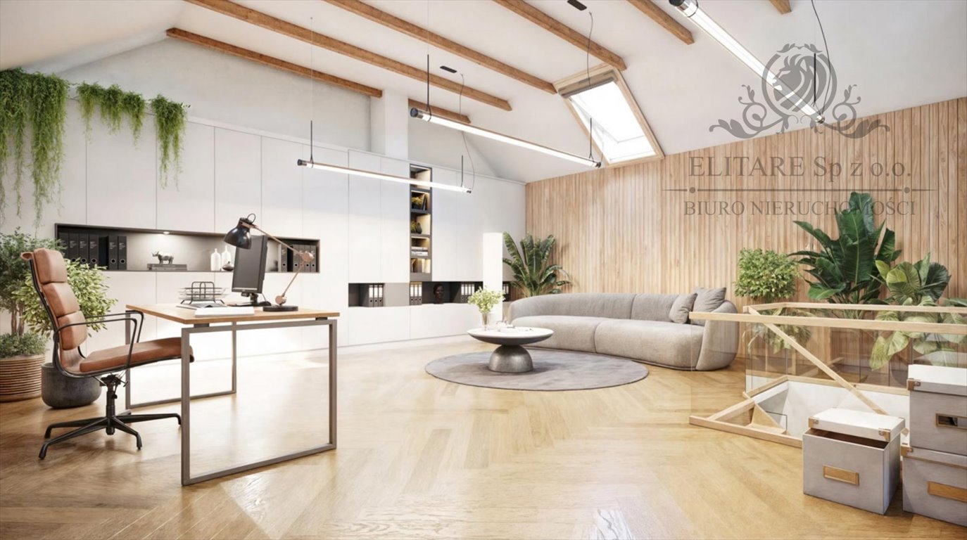 Dom bliźniak z garażem i dużym poddaszem do adaptacji Iwiny, Iwiny  122m2 Foto 1