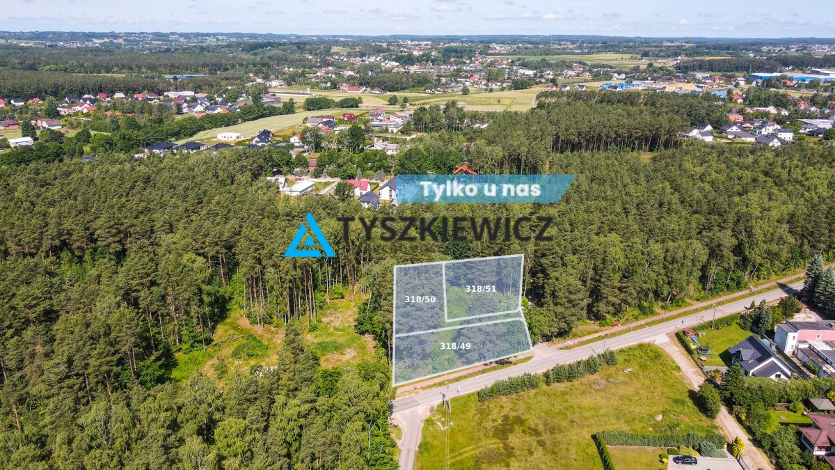 Działka przemysłowo-handlowa na sprzedaż Chwaszczyno, Wąska  1 011m2 Foto 1
