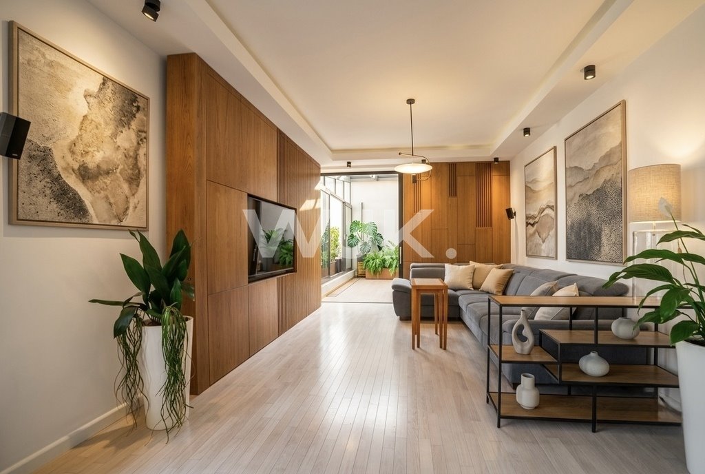 Penthouse 186m2 z 2 tarasami i oranżerią w Wilanowie Warszawa, Wilanów, Prymasa Augusta Hlonda  186m2 Foto 1