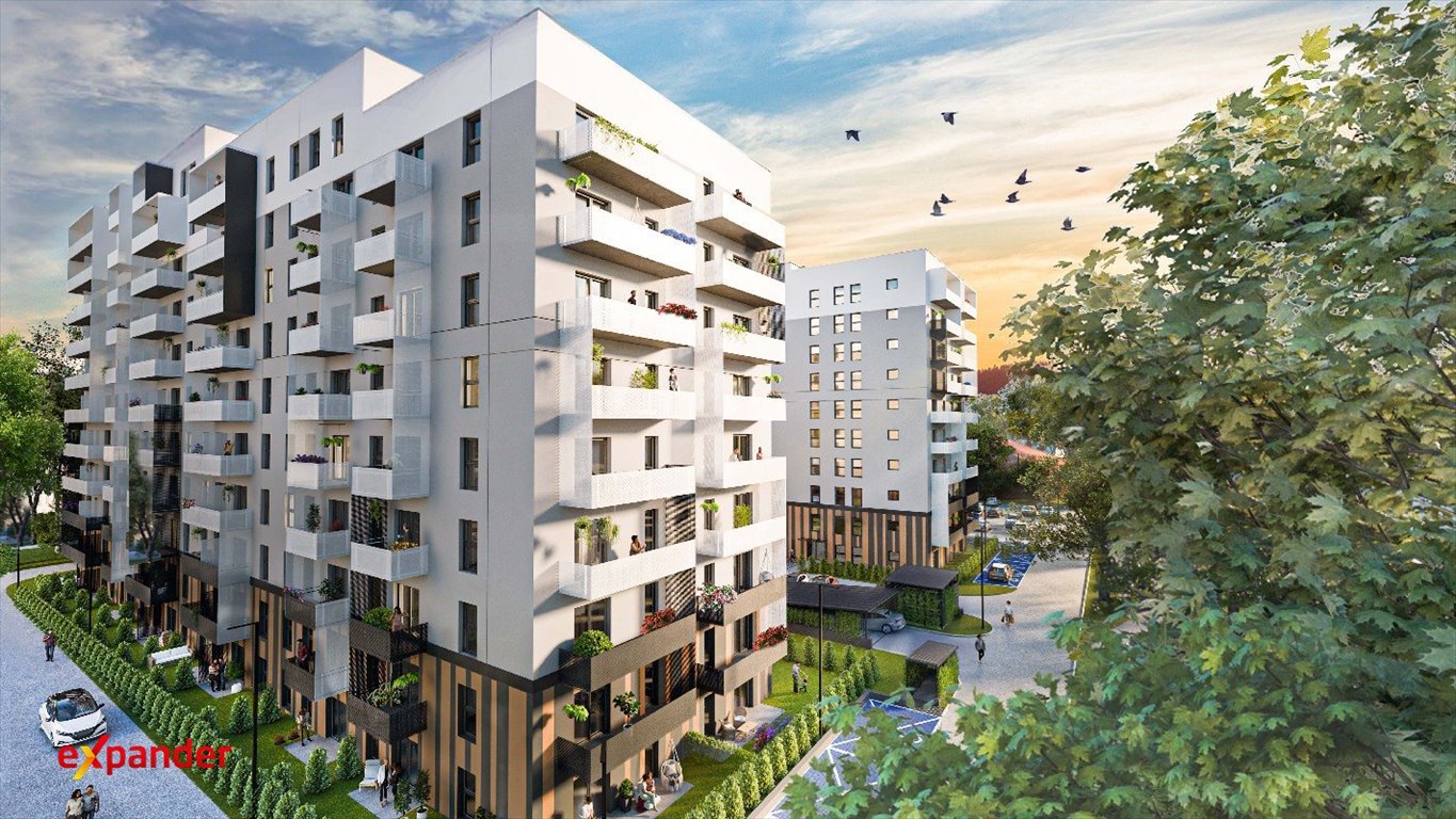 Nowoczesne 32,6 m² z ogródkiem i tarasem w Łodzi Łódź, Srebrzyńska  33m2 Foto 1