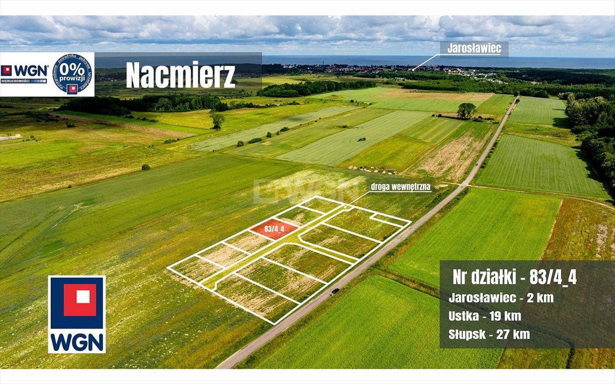 Działka budowlana na sprzedaż Nacmierz, Nacmierz  625m2 Foto 1