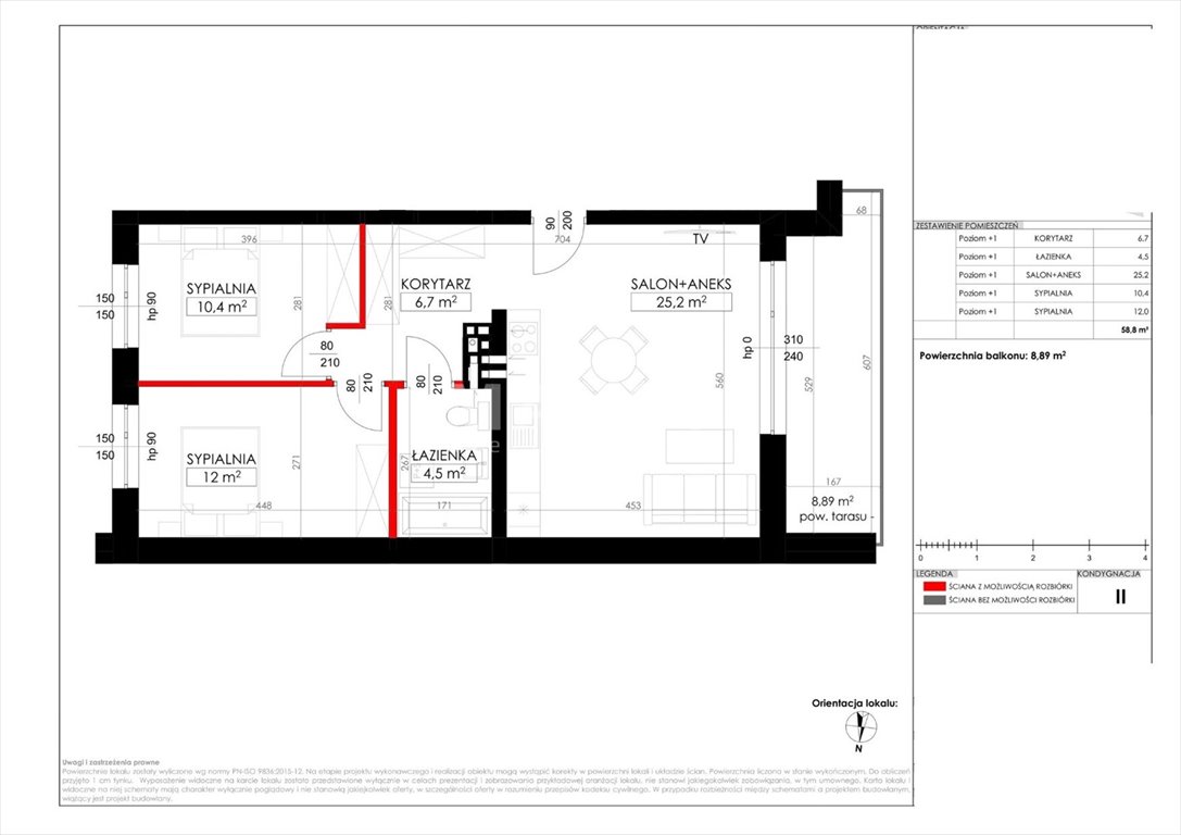 Mieszkanie trzypokojowe na sprzedaż Marki, ul. Nauczycielska  59m2 Foto 1