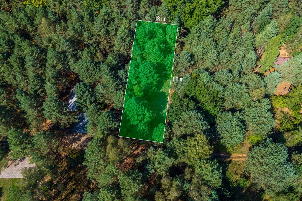 Działka rekreacyjna na sprzedaż Sianno  1 081m2 Foto 1