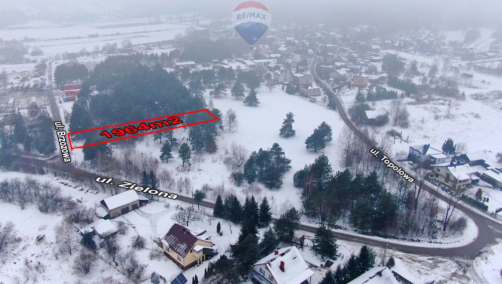 Działka budowlana na sprzedaż Grabowa, Brzozowa  1 964m2 Foto 9