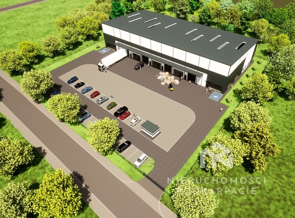 Nowoczesny magazyn 2047 m2 z biurami, A4, Zwolnienia podatkowe Rzeszów, Dworzysko, Biznesowa  2 047m2 Foto 1