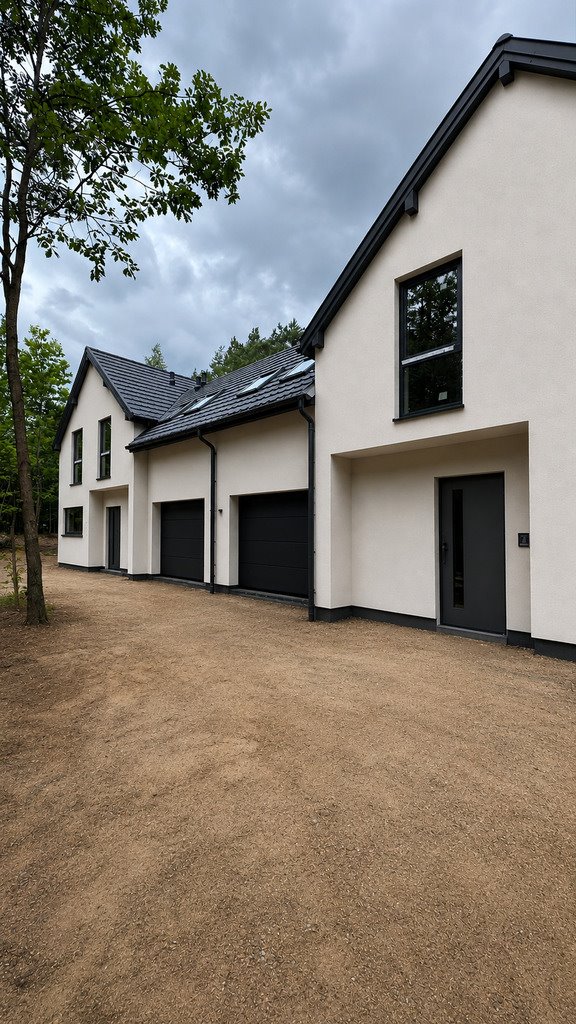 Nowoczesny dom 149,77 m² z ogrodem i lasem w Żelechowie Żelechów, Pieńkowa  150m2 Foto 1