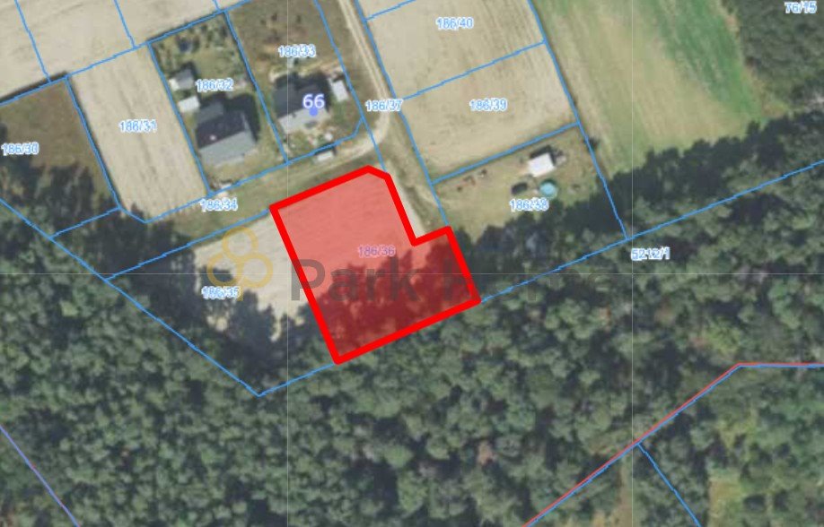 Urokliwa działka 1645 m² przy lesie, MPZP, spokój Góra  1 645m2 Foto 1