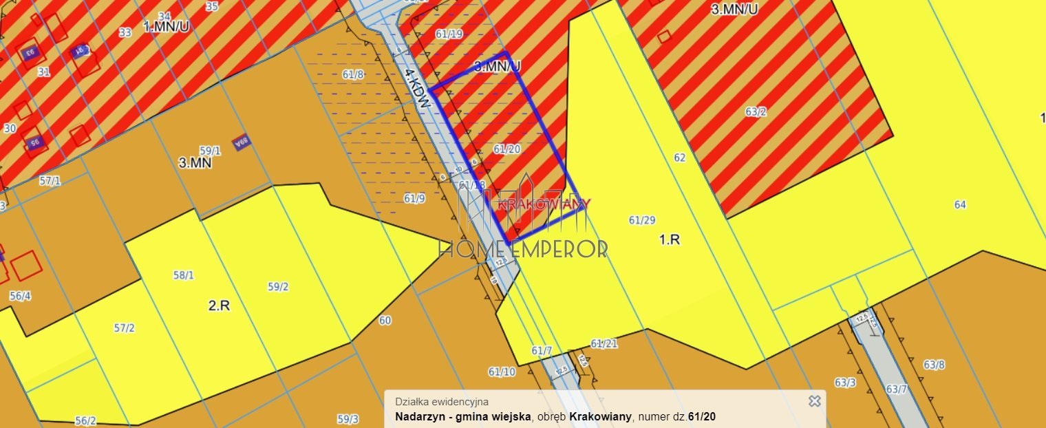 Działka budowlana na sprzedaż Krakowiany, Nowa  3 000m2 Foto 1