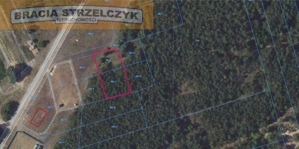 Działka budowlana 931 m² z mediami, las, rekreacja Łacha  939m2 Foto 1