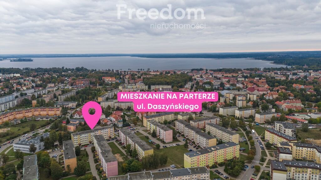 Mieszkanie dwupokojowe na sprzedaż Giżycko, Daszyńskiego  49m2 Foto 1