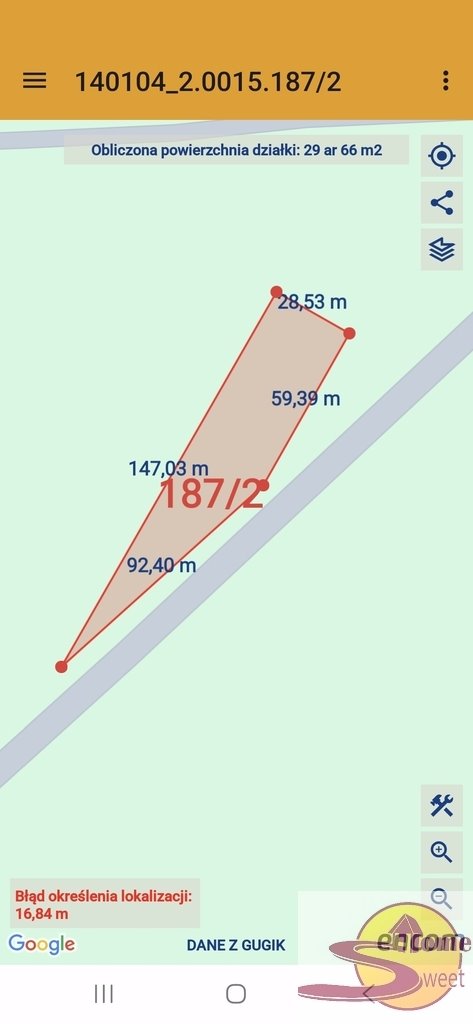 Działka 3300 m² z warunkami zabudowy - polecam!: Pągowiec