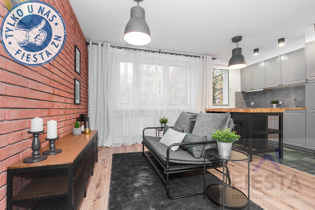 Stylowa kawalerka 27 m² z ceglaną ścianą - Ochota Warszawa, Ochota, Rakowiec, Żwirki i Wigury  27m2 Foto 1
