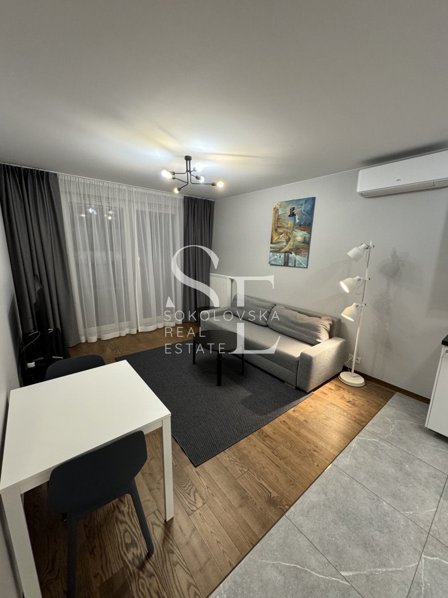 Na wynajem nowoczesne 40 m² mieszkanie z balkonem w Warszawie Warszawa, Mokotów, Cybernetyki  40m2 Foto 1