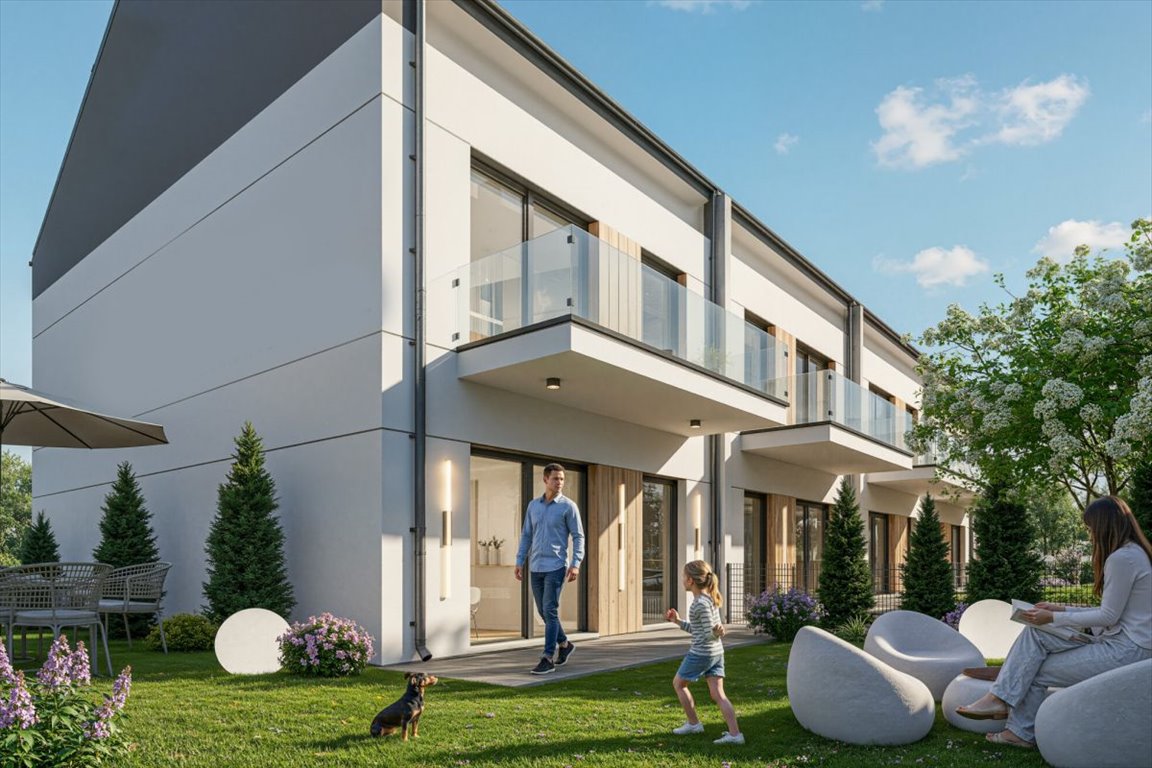 Polecam nowoczesne 90 m² z ogródkiem i balkonem w Boguchwale Boguchwała, Polna  90m2 Foto 1