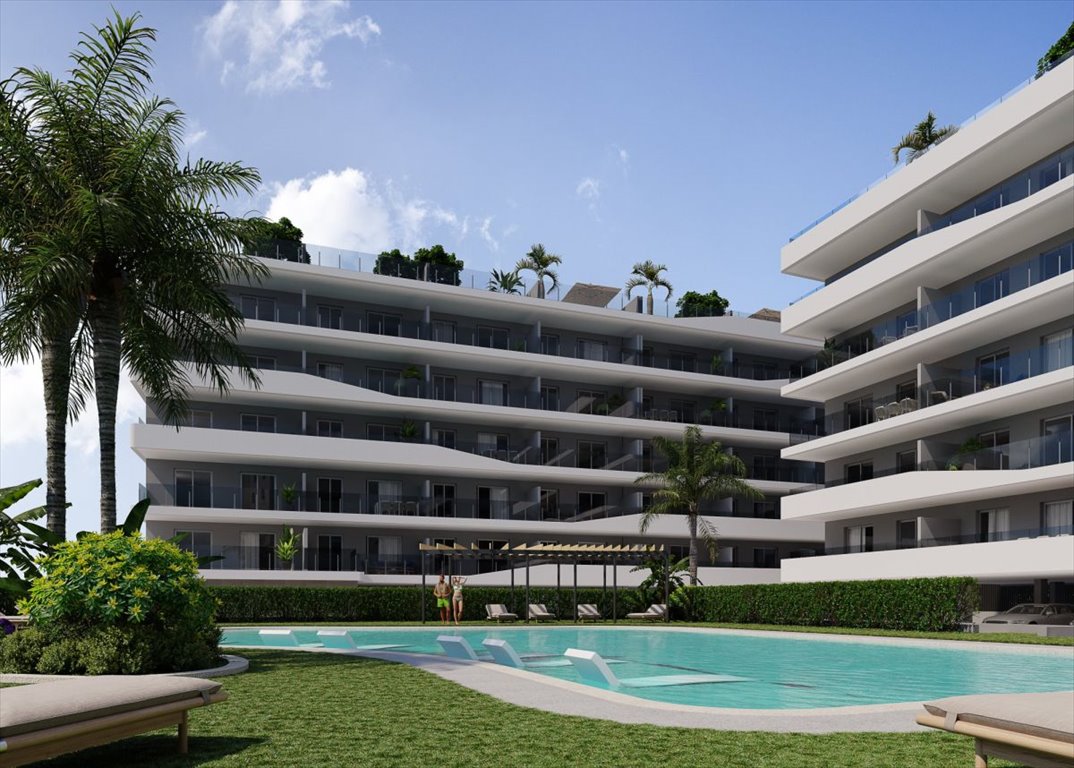 Nowoczesne apartamenty z basenem i tarasem w Santa Pola Hiszpania, Santa Pola, C. Toledo  92m2 Foto 1