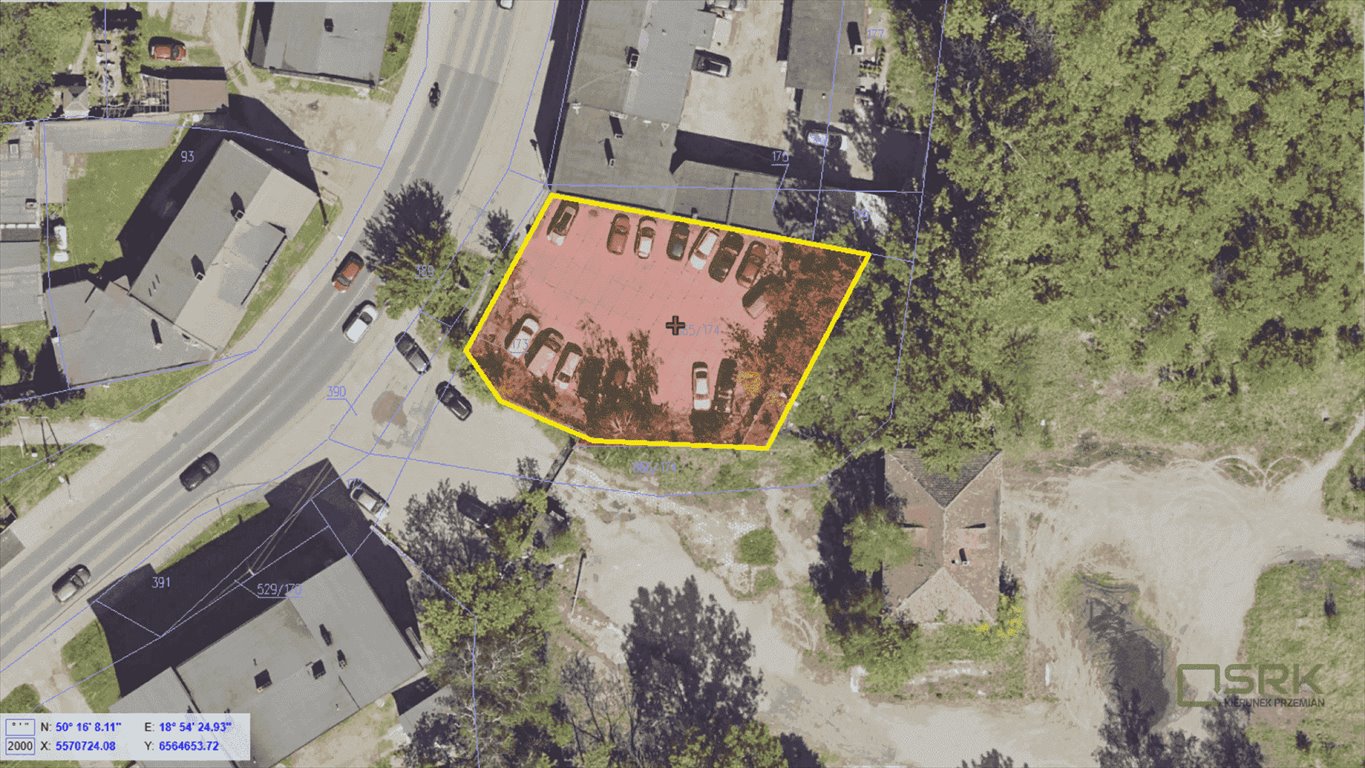 Działka 756 m² pod magazyny i usługi w Rudzie Śląskiej Ruda Śląska, Ruda, Tunkla  756m2 Foto 1