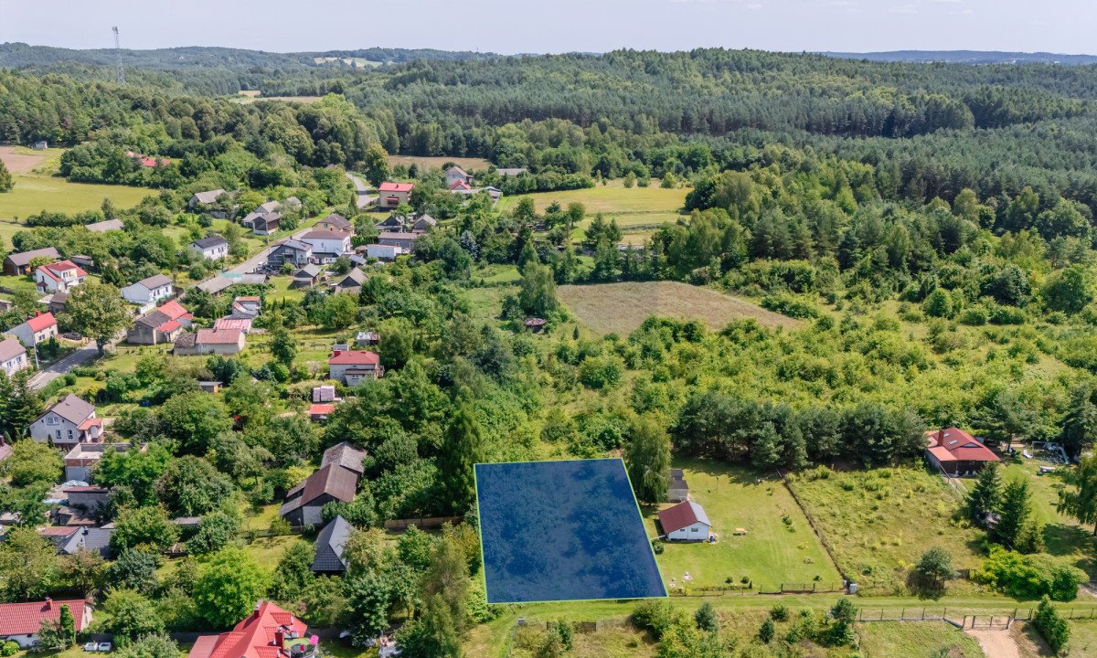 Działka budowlana na sprzedaż Zaborze  1 123m2 Foto 5