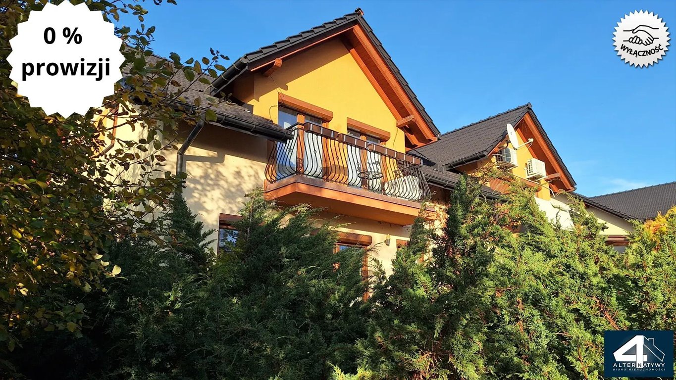 Dom z ogrodem w Rybnej, 129 m², garaż, klimatyzacja Rybna, Lawendowa 2  129m2 Foto 1