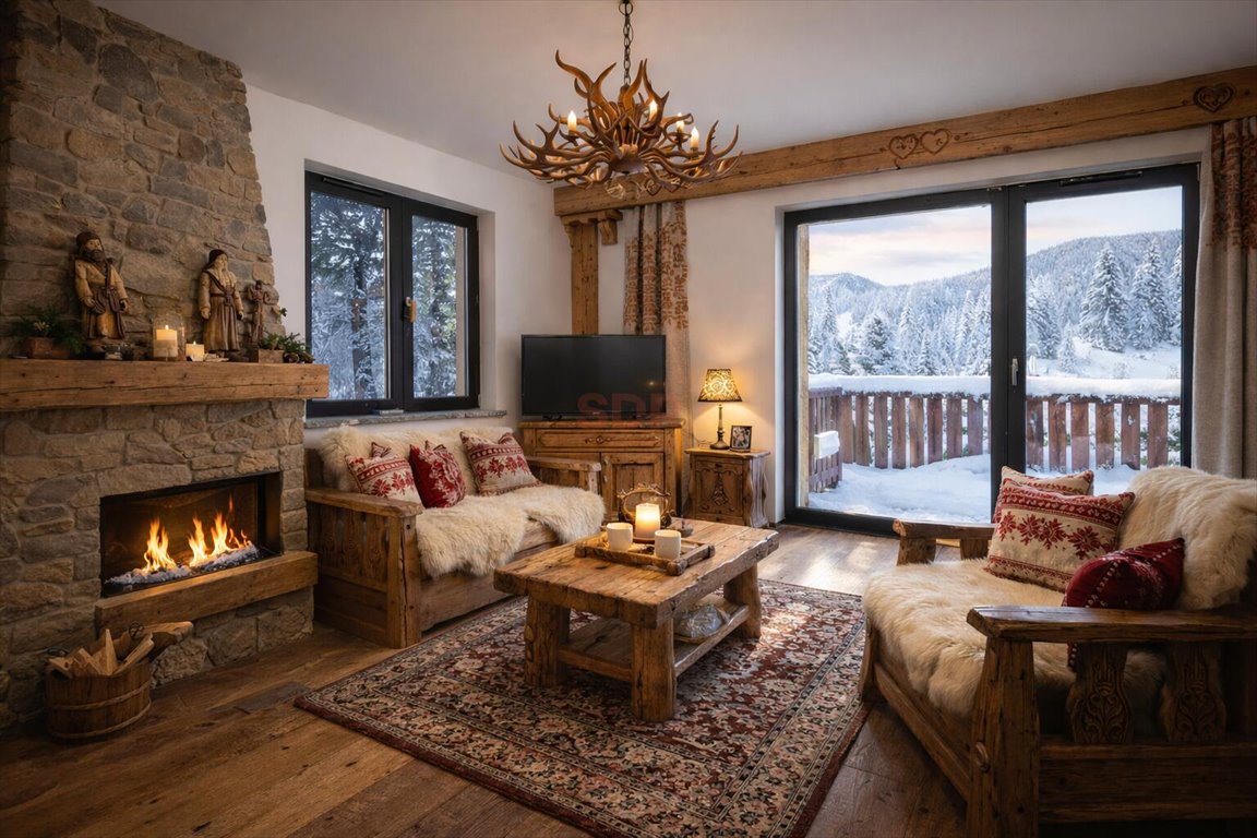 Apartament z widokiem na Karkonosze i Izery, 43,84 m2 Szklarska Poręba, Szklana  44m2 Foto 1