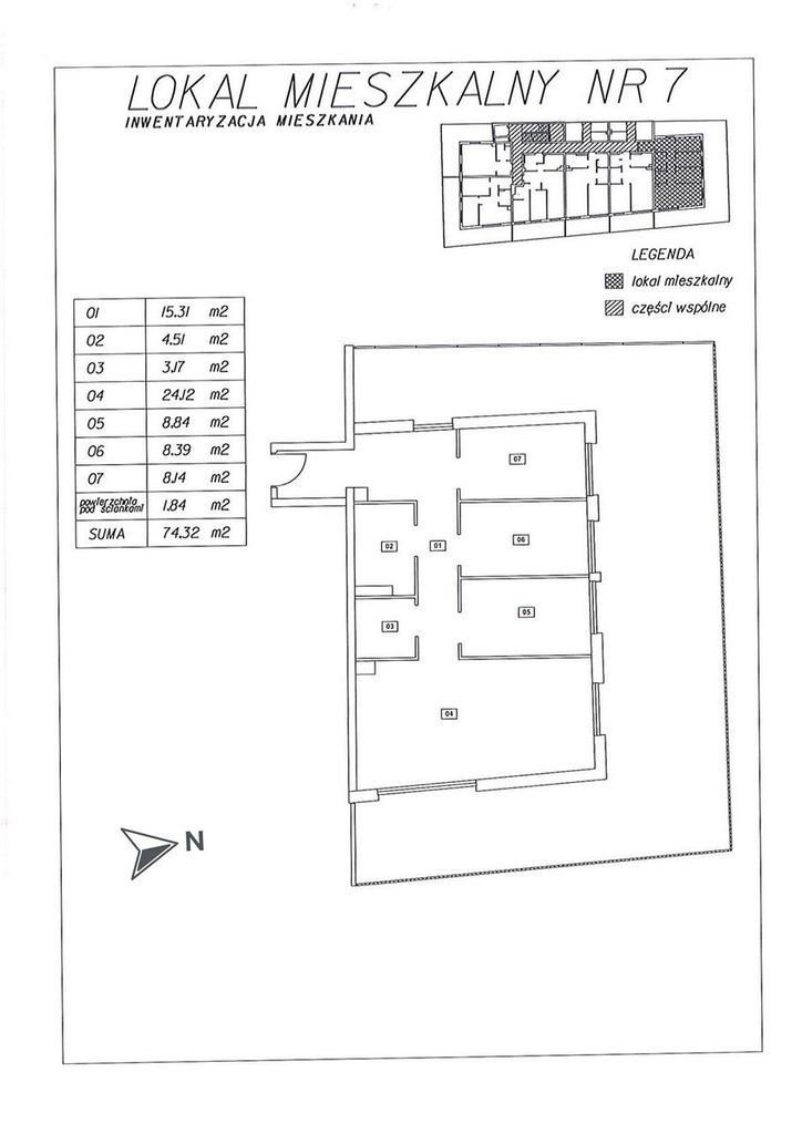 Mieszkanie czteropokojowe  na sprzedaż Chorzów, Długa  74m2 Foto 2